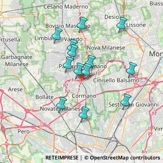 Mappa Via Marmolada 12 G, 20037 Paderno Dugnano MI, Italia (3.41923)