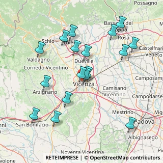 Mappa Via Ippolito Pindemonte, 36100 Vicenza VI, Italia (16.35471)