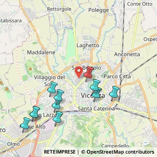 Mappa Via Ippolito Pindemonte, 36100 Vicenza VI, Italia (2.32364)