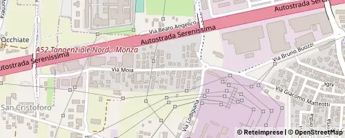 Mappa Brugherio