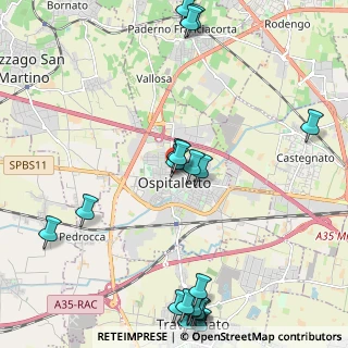 Mappa Via Monsignor G. Rizzi, 25035 Ospitaletto BS, Italia (2.7675)