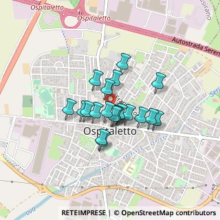 Mappa Via Monsignor G. Rizzi, 25035 Ospitaletto BS, Italia (0.2855)