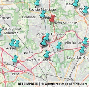 Mappa 20037 Cormano MI, Italia (5.163)