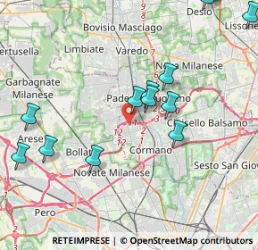 Mappa 20037 Cormano MI, Italia (4.90571)