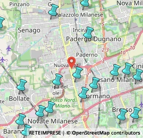 Mappa 20037 Cormano MI, Italia (2.98)