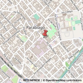 Mappa Via Santa Maria, 22/A, 20015 Parabiago, Milano (Lombardia)
