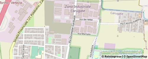 Mappa Carugate