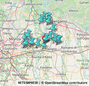 Mappa Via Trento, 24045 Fara Gera D'Adda BG, Italia (9.637)