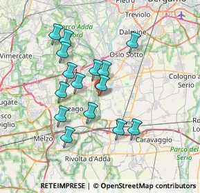 Mappa Via Trento, 24045 Fara Gera D'Adda BG, Italia (6.35667)