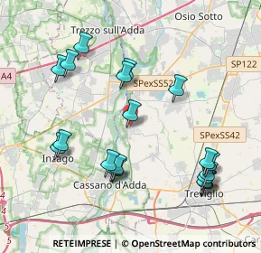 Mappa Via Trento, 24045 Fara Gera D'Adda BG, Italia (4.296)