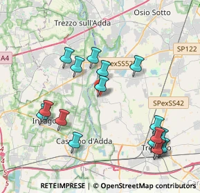 Mappa Via Trento, 24045 Fara Gera D'Adda BG, Italia (4.36765)