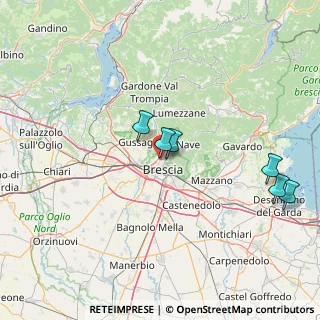 Mappa Via Enrico Toti, 25128 Brescia BS, Italia (39.49714)