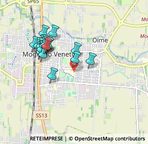 Mappa Via Vincenzo Gagliardi, 31021 Mogliano Veneto TV, Italia (0.8785)