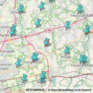 Mappa Via Cittadella, 20060 Gessate MI, Italia (6.1045)