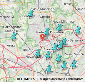 Mappa Via Nazario Sauro, 20037 Paderno Dugnano MI, Italia (4.48571)