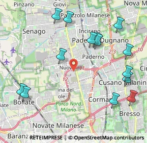 Mappa Via Nazario Sauro, 20037 Paderno Dugnano MI, Italia (2.47)