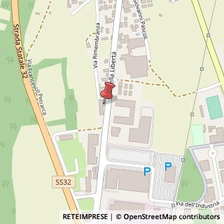 Mappa Via della Libertà, 248, 28043 Bellinzago Novarese, Novara (Piemonte)