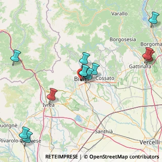 Mappa Via Oreste Mombello, 13900 Biella BI, Italia (18.775)