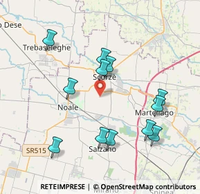 Mappa Ramo Feltrin, 30037 Scorzè VE, Italia (3.88917)