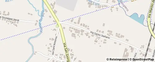 Mappa Santa Giustina in Colle