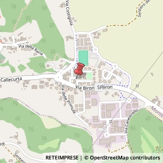 Mappa Via Biron, 5, 36050 Monteviale, Vicenza (Veneto)