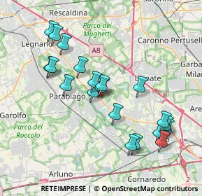 Mappa Via Don Carlo Gnocchi, 20014 Nerviano MI, Italia (3.742)