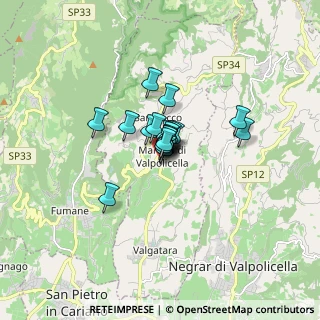 Mappa Via Poste, 37020 Marano di Valpolicella VR, Italia (0.73)