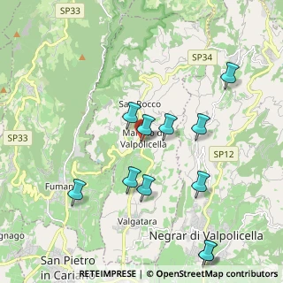 Mappa Via Poste, 37020 Marano di Valpolicella VR, Italia (2.11)