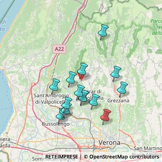Mappa Via Poste, 37020 Marano di Valpolicella VR, Italia (6.87067)
