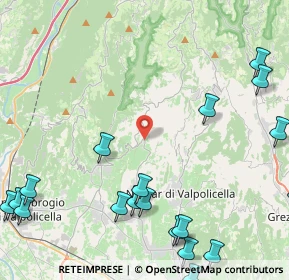 Mappa Via Poste, 37020 Marano di Valpolicella VR, Italia (6.4085)