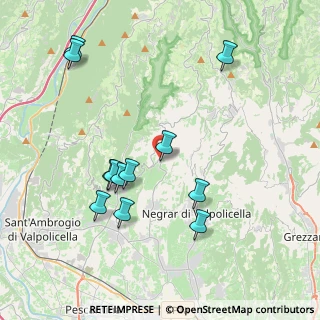 Mappa Via Poste, 37020 Marano di Valpolicella VR, Italia (4.075)