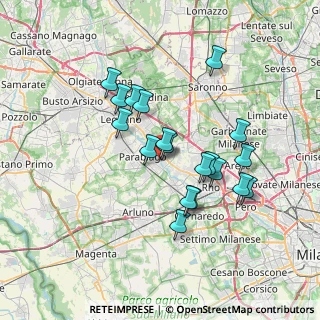 Mappa Piazza Crivelli, 20014 Nerviano MI, Italia (6.23158)