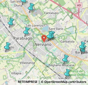 Mappa Piazza Crivelli, 20014 Nerviano MI, Italia (2.66455)