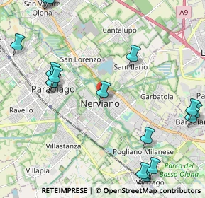 Mappa Piazza Crivelli, 20014 Nerviano MI, Italia (2.89)