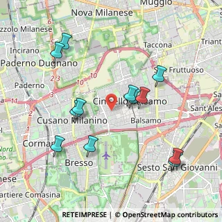 Mappa Via L della Pila, 20092 Cinisello Balsamo MI, Italia (2.04583)