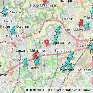 Mappa Via L della Pila, 20092 Cinisello Balsamo MI, Italia (3.00813)