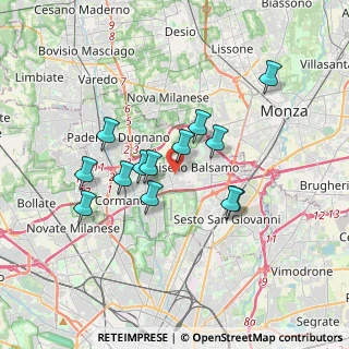 Mappa Via L della Pila, 20092 Cinisello Balsamo MI, Italia (3.03692)