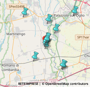 Mappa Piazza Giovanni XXIII, 24050 Cividate Al Piano BG, Italia (2.915)