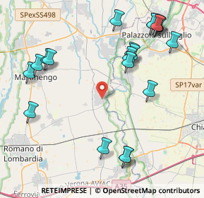 Mappa Piazza Giovanni XXIII, 24050 Cividate Al Piano BG, Italia (4.9755)