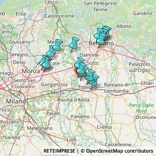 Mappa Viale Campi, 24045 Fara Gera d'Adda BG, Italia (12.12625)