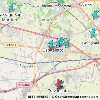 Mappa Vicolo Conventino, 25035 Ospitaletto BS, Italia (2.73909)