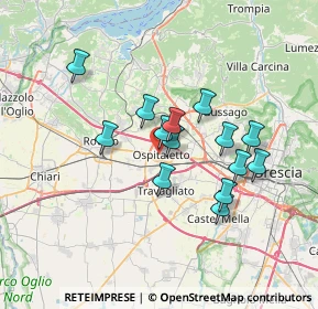 Mappa Vicolo Conventino, 25035 Ospitaletto BS, Italia (5.71143)