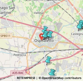 Mappa Vicolo Conventino, 25035 Ospitaletto BS, Italia (2.33727)