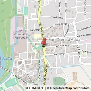 Mappa Via Locatelli Antonio, 8, 24045 Fara Gera d'Adda, Bergamo (Lombardia)