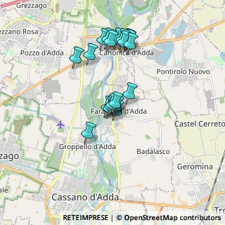 Mappa Via Antonio Locatelli, 24045 Fara Gera d'Adda BG, Italia (1.461)