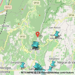Mappa Via Progni, 37022 Fumane VR, Italia (3.105)