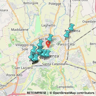 Mappa Via Torquato Tasso, 36100 Vicenza VI, Italia (1.47222)
