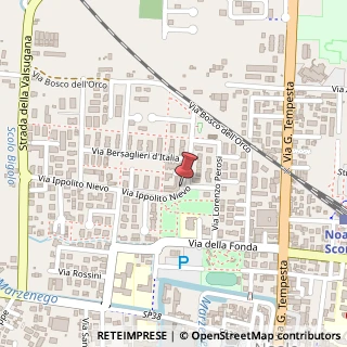 Mappa Via Ippolito Nievo, 83/c, 30033 Noale, Venezia (Veneto)