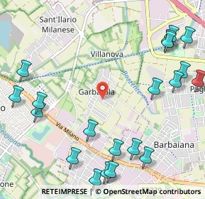 Mappa Via Isonzo, 20014 Milano MI, Italia (1.449)