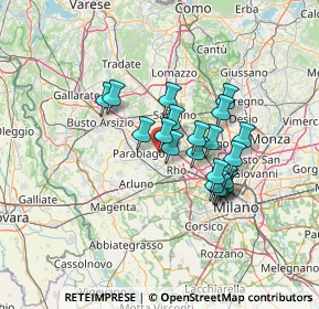 Mappa Via Isonzo, 20014 Milano MI, Italia (10.2975)